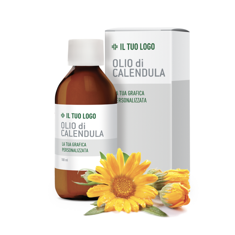 Olio emolliente bio CALENDULA 100 ml LINEA BIMBI | Carone Cosmetics